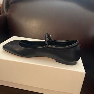 Aeyde Uma square toe Mary Jane flats